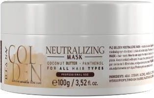Diana Beauty Golden Neutralizing Mask Maska Zakwaszająca Zamyka Łuskę Włosa 300G