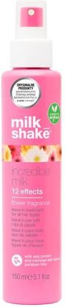 Milk_Shake Milk Shake Incredible 12 Effects Milk Flower Odżywcza Kuracja Regenerująca Włosy Zapach Kwiatowy 150Ml