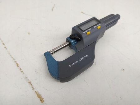 Bgs Technic Mikrometr Zewnętrzny Cyfrowy 0-25mm 8427 - zdjęcie 2