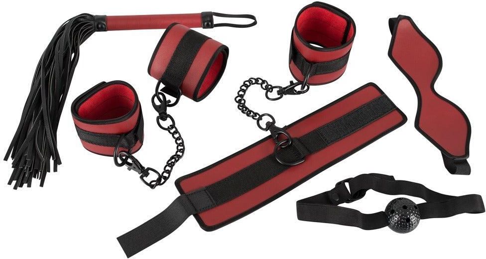 Bad Kitty Zestaw Bondage Bondage Set Czerwony - Ceneo.pl