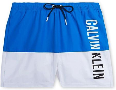 Stroje kąpielowe marki Calvin Klein model KM0KM00796 kolor Niebieski. Odzież Męskie. Sezon: Wiosna/Lato