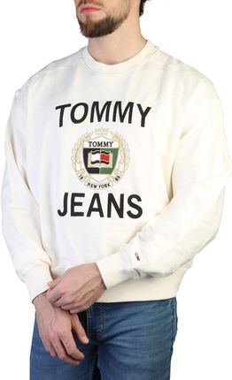 Bluzy marki Tommy Hilfiger model DM0DM16376 kolor Biały. Odzież Męskie. Sezon: Wiosna/Lato