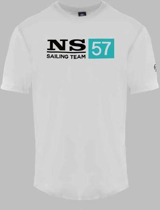 T-shirty marki North Sails model 9024050 kolor Biały. Odzież Męskie. Sezon: Cały rok