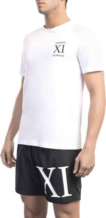 T-shirty marki Bikkembergs Beachwear model BKK1MTS05 kolor Biały. Odzież Męskie. Sezon: