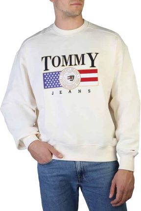 Bluzy marki Tommy Hilfiger model DM0DM15717 kolor Biały. Odzież Męskie. Sezon: Wiosna/Lato