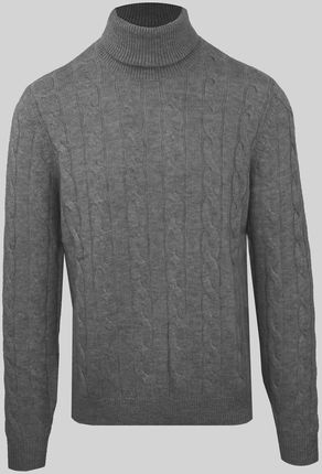 Swetry marki Malo model IUM024FCB22 kolor Szary. Odzież Męskie. Sezon: Cały rok