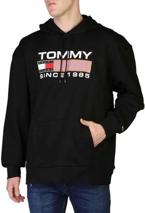 Bluzy marki Tommy Hilfiger model DM0DM15009 kolor Czarny. Odzież Męskie. Sezon: Jesień/Zima