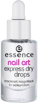 Essence Nail Art Express Dry Drops Preperat Przyspieszajacy Wysychanie Lakieru 8 ml