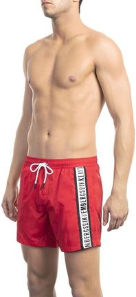 Stroje kąpielowe marki Bikkembergs Beachwear model BKK1MBS02 kolor Czerwony. Odzież Męskie. Sezon: