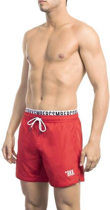 Stroje kąpielowe marki Bikkembergs Beachwear model BKK1MBS03 kolor Czerwony. Odzież Męskie. Sezon: