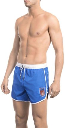 Stroje kąpielowe marki Bikkembergs Beachwear model BKK1MBS04 kolor Niebieski. Odzież Męskie. Sezon: