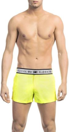 Stroje kąpielowe marki Bikkembergs Beachwear model BKK1MBX01 kolor Zółty. Odzież Męskie. Sezon: