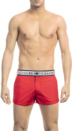 Stroje kąpielowe marki Bikkembergs Beachwear model BKK1MBX01 kolor Czerwony. Odzież Męskie. Sezon: