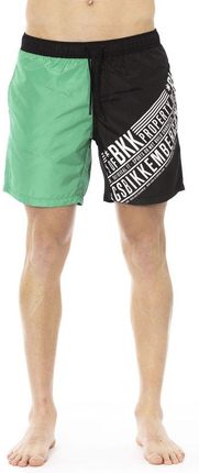 Stroje kąpielowe marki Bikkembergs Beachwear model BKK1MBM09 kolor Zielony. Odzież Męskie. Sezon: