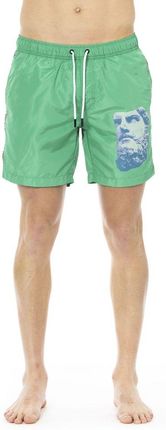 Stroje kąpielowe marki Bikkembergs Beachwear model BKK1MBM13 kolor Zielony. Odzież Męskie. Sezon: