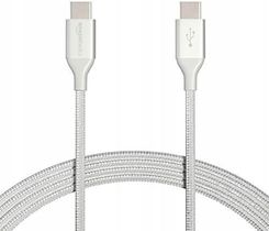 Amazon Basics Double Braided Nylon Usb Type-C 3m (UTCCC2010FTSLV)