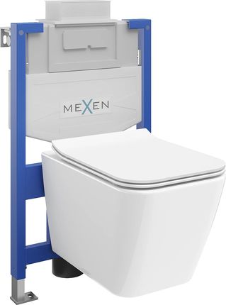 Mexen Fenix xs-U + Miska Cube + Deska Biały 68530924000