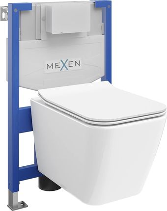 Mexen Fenix xs-F + Miska Cube + Deska Biały 68030924000