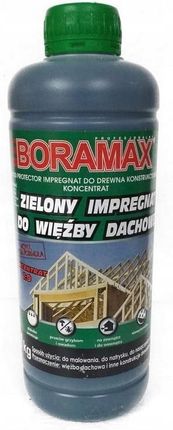 Boramax Impregnat Do Więźby Dachowej Zielony 1kg