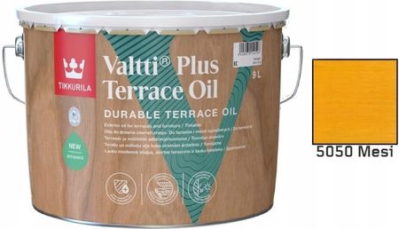 Tikkurila Valtti Plus Wood Oil Akva Olej 0,9L 5050