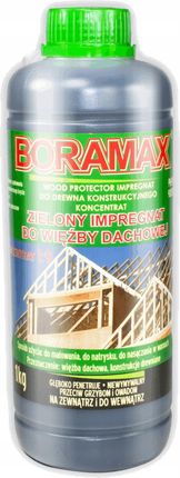 Boramax Impregnat Do Więźby Dachowej 1kg Zielony