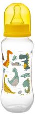 Zdjęcie AKUKU Butelka żółta - Dinozaury 0m+, 250ml A0005 - Ozorków