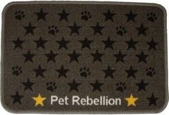 Zdjęcie Mata pod miskę PET REBELLION Dinner Mate gwiazdki Brązowy - Płoty