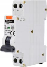 Zdjęcie Schelinger Wyłącznik Różnicowoprądowy 1P B 6A 30Ma Ac (A08GKRAB06) - Sosnowiec