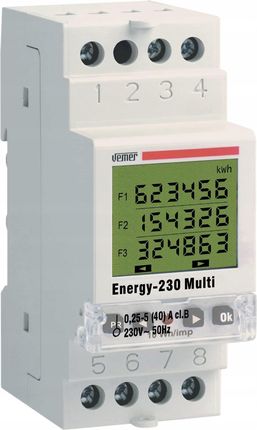 Vemer Licznik Energii Jednofazowy Energy-230 Multi (VE429700)