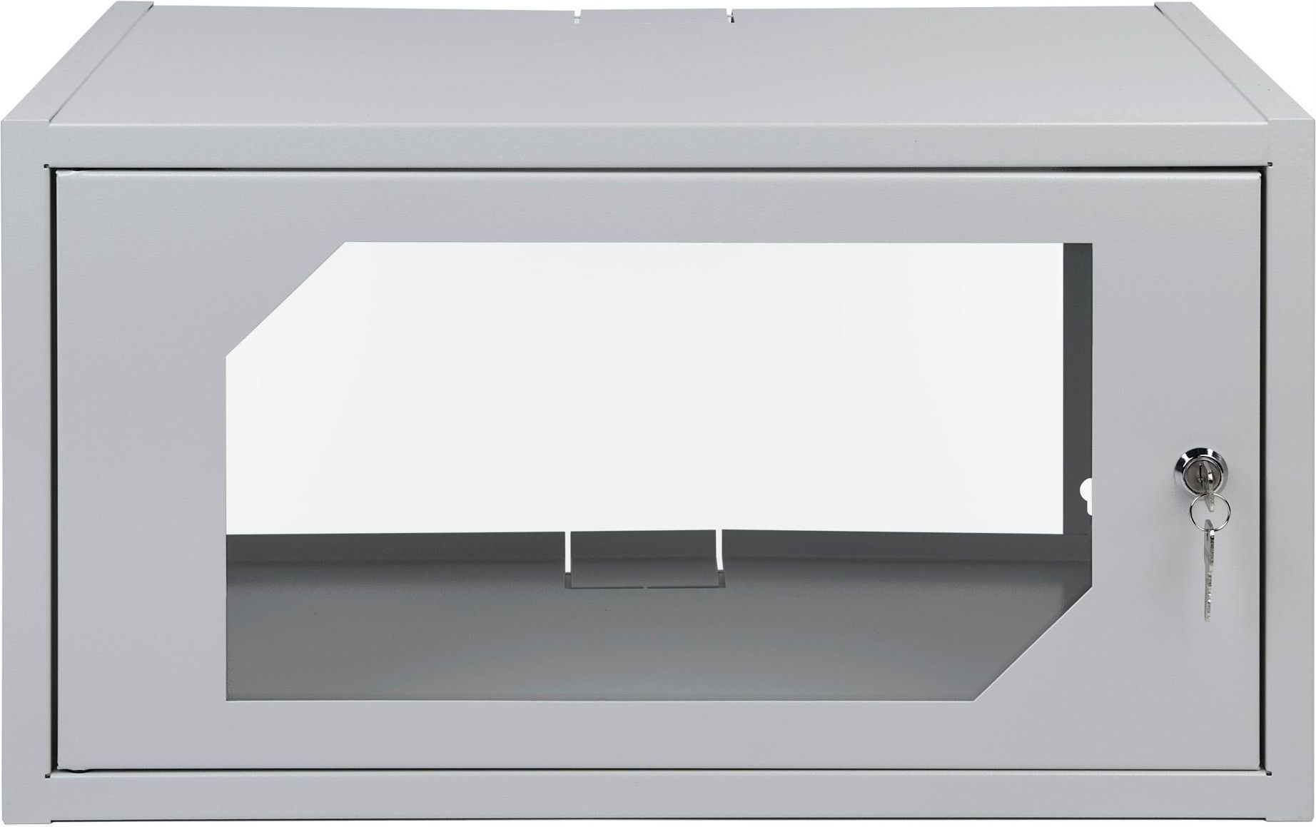 Euro Box Rack Euro-Box Szafa Rack 19 6U 350Mm Drzwi Metal-Szkło (51906U350W11101 ...