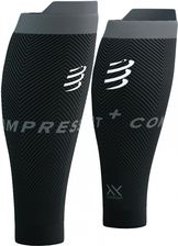 Zdjęcie Compressport R2 Oxygen Calf Sleeves Black Steel Grey - Dynów