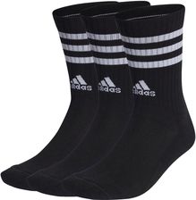 Zdjęcie adidas Skarpety Unisex 3-Stripes Crew 3-Pack Czarne Ic1321 - Ślesin