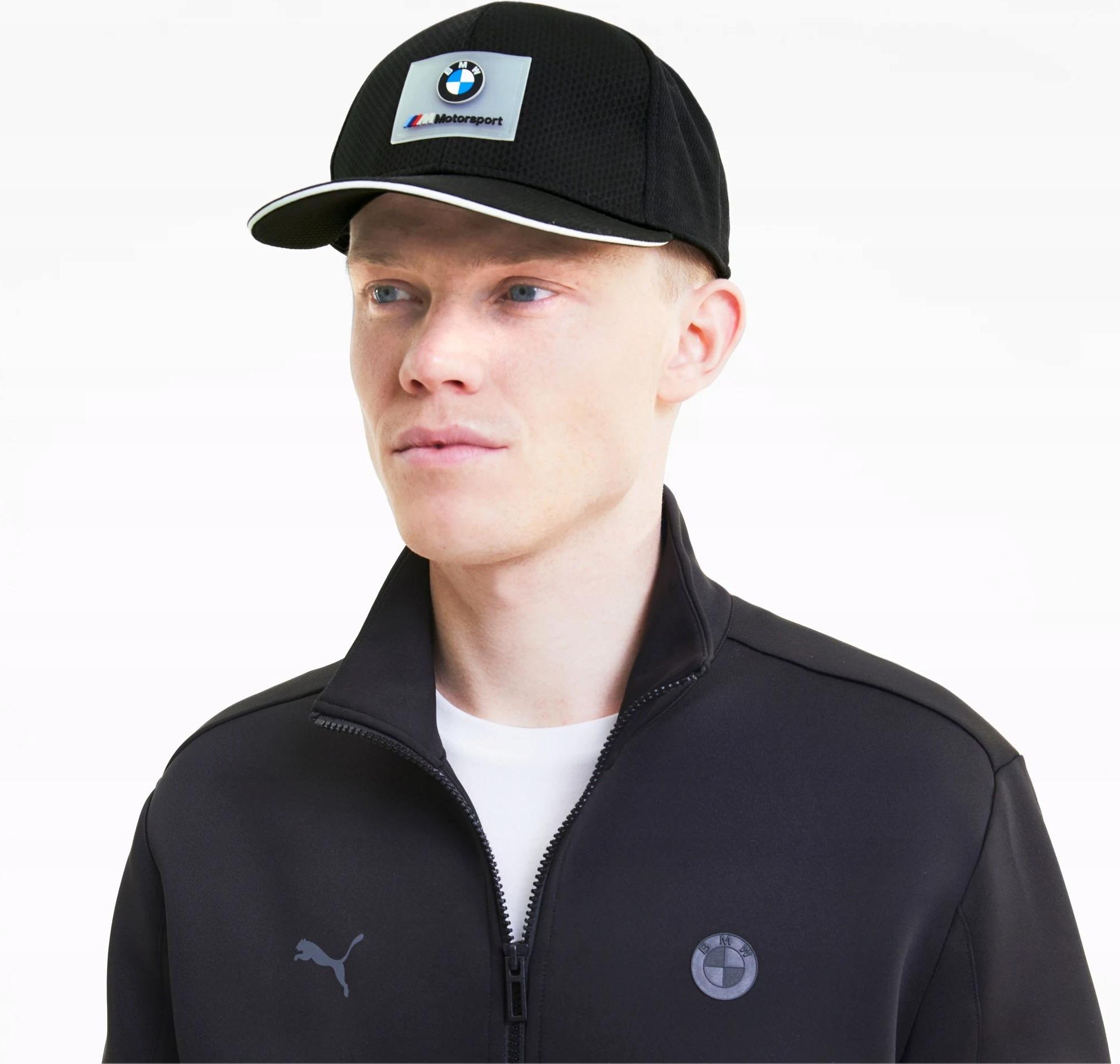 まめ Czapka Z Daszkiem Trucker Czarna z Kozą MyStars Goat