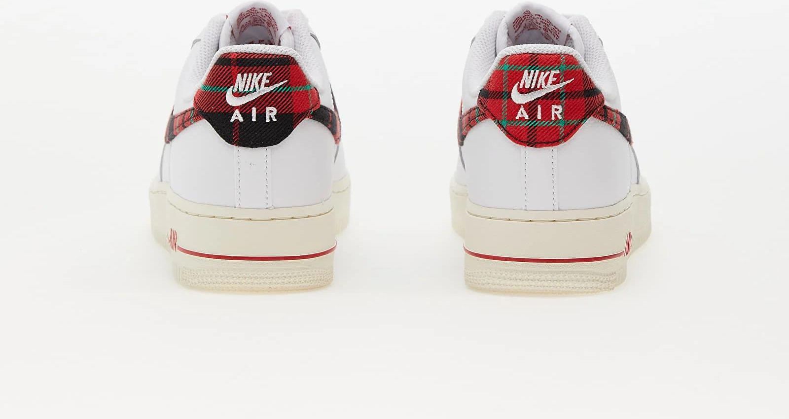 Nike Air Force 1 '07 LV8 White/ University Red-Stadium Green