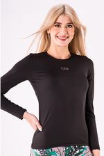 Zdjęcie 2Skin Bluzka Z Długim Rękawem Do Biegania Damska Sprint Czarna - Wrocław