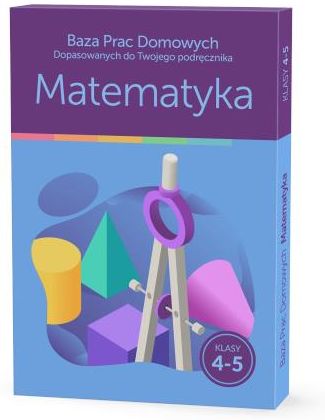 Learnetic Baza Prac Domowych Dopasowanych Do Twojego Podręcznika - Matematyka Kl. 4-5 (F22E497E3)
