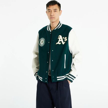 Varsity Oakland Athletics MLB Heritage Dark Green Varsity Jacket