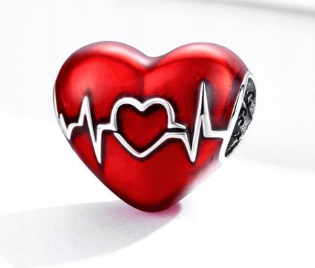 The Academy Of Regenerative Medicine .Koralik zawieszka CHARMS do bransoletki czerwone serce (5903887840682)