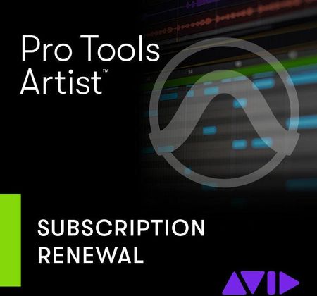 Avid Pro Tools Artist Annual Paid Annually Subscript (Renewal) (Produkt cyfrowy) (1406124)