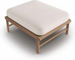 Zdjęcie Beso Pufa Ogrodowa Belize Z Drewna Biała - Warka