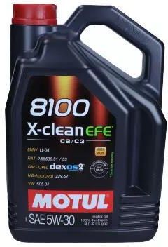 Motul  X-Clean 8100 Efe C2/C 5W30 5L