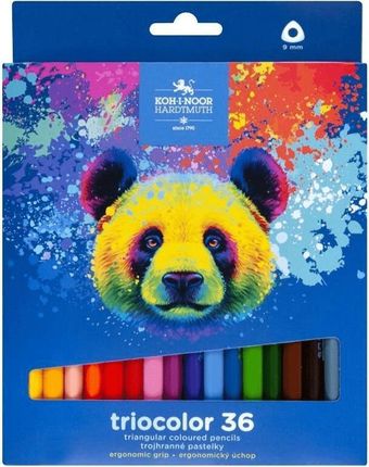 Kredki Triocolor Niedźwiedź 36 Kolorów