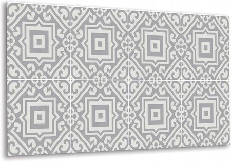 Bluedecor Kuchenne Panele PCV Geometryczne 100x50cm