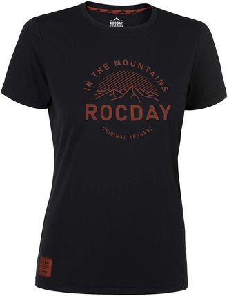 Rocday Koszulka Kolarska Z Krótkim Rękawem - Monty Lady - Czerwony/Czarny S