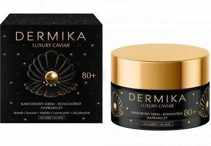 Krem Dermika Luxury Caviar 80+ Kawiorowy -Koncentrat Naprawczy na dzień i noc 50ml