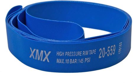Xmx Opaska Nylon Na Obręcz 26 20X559mm Niebieska Wysokociśnieniowa