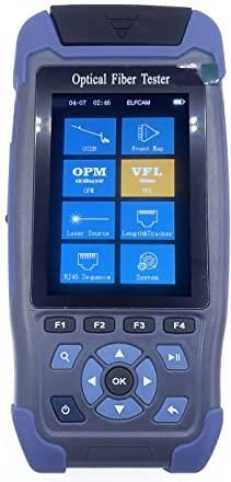 12 In 1 100km Mini Otdr 1310/1550nm 26/24db Fiber Optic Reflectometer