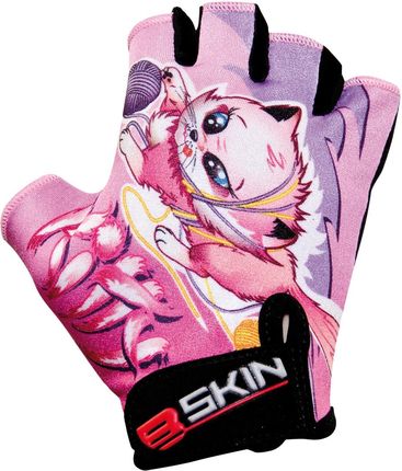 Rękawiczki Rowerowe Dziecięce Merida B-Skin Kity Pink Xs