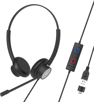 Abn Systems International Call Center Headset Wired Tellur Voice 320 Binaural Usb Black