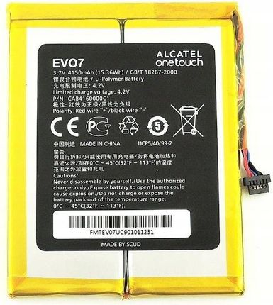 Alcatel Bateria Onetouch One Touch Evo 7 Evo7 T70